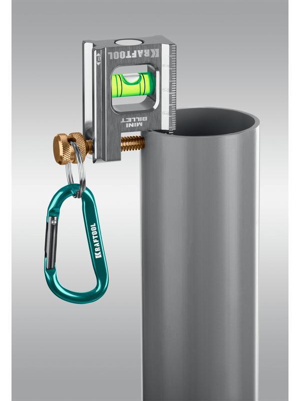 KRAFTOOL MINI BILLET 50 мм, брусковый магнитный уровень (34791)