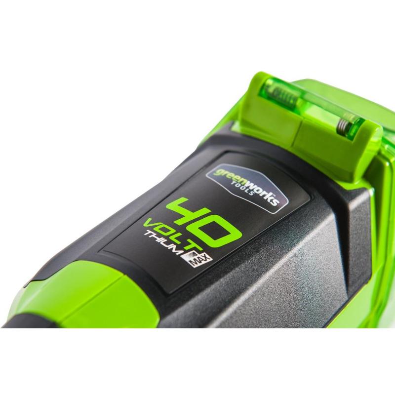 Снегоотбрасыватель аккумуляторный бесщет. Greenworks GD40SSK4 (2600807UB)