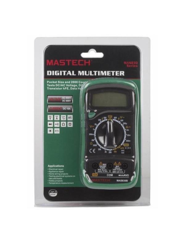 Мультиметр портативный  MAS830B MASTECH (13-2010)