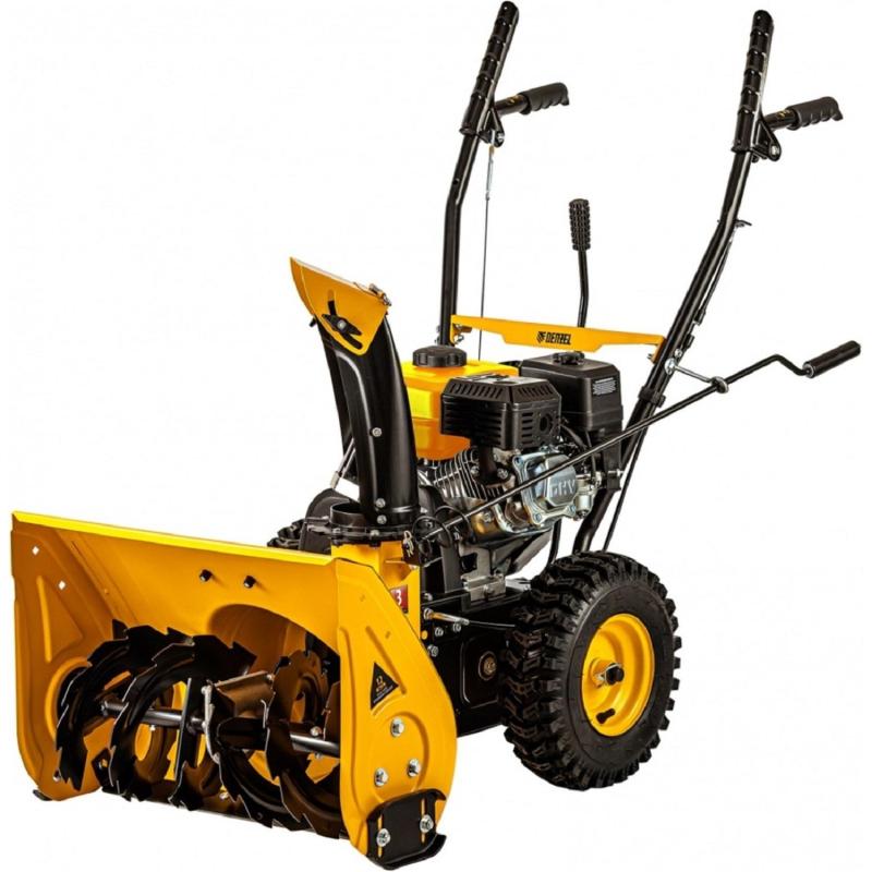 Снегоотбрасыватель Denzel SB 560, 212 cc, ручной старт