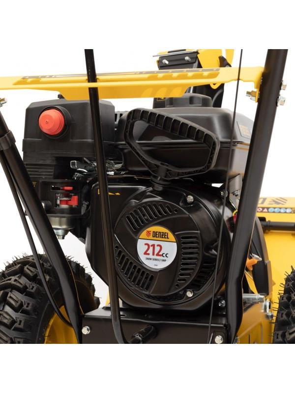 Снегоотбрасыватель Denzel SB 560, 212 cc, ручной старт