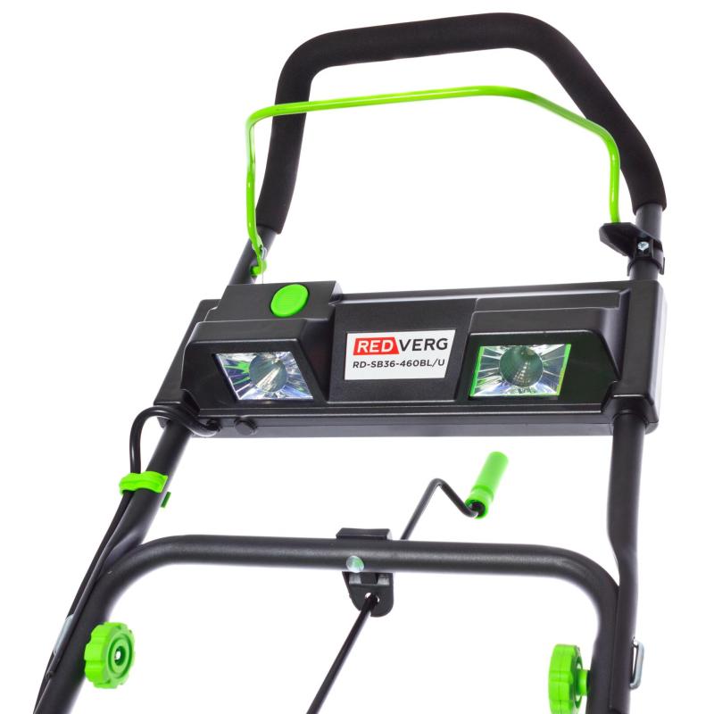 Снегоотбрасыватель аккумуляторный REDVERG RD-SB36-460BL/U (без АКБ и ЗУ)