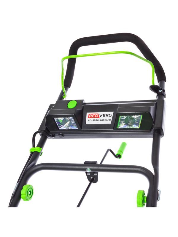 Снегоотбрасыватель аккумуляторный REDVERG RD-SB36-460BL/U (без АКБ и ЗУ)