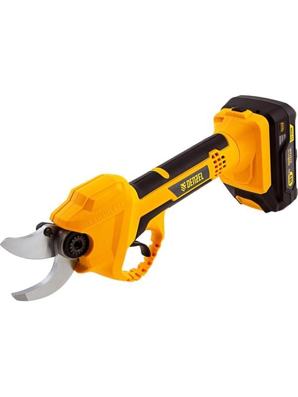 Секатор аккумуляторный Denzel CP-30 18В Li-Ion 59435