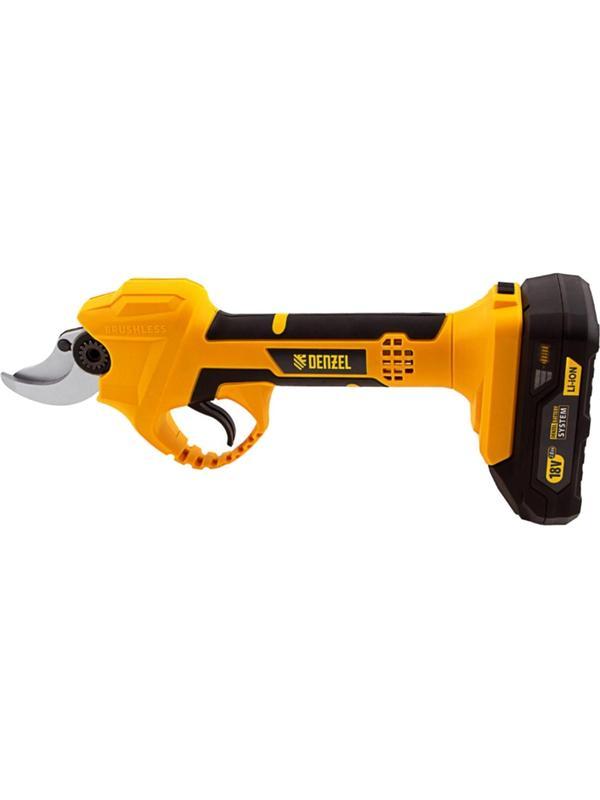 Секатор аккумуляторный Denzel CP-30 18В Li-Ion 59435