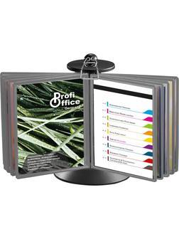Демосистема настольная верт.вращ.ProfiOffice/Promega А4 10пан/наб,антр./сер