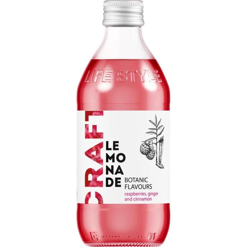 Напиток Starbar Craft Малина, имбирь, корица 0,33 л стекло