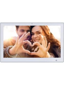 Фоторамка цифровая Digma 13.3 PF-1300, IPS, 1920x1080 белый, ПДУ, Видео