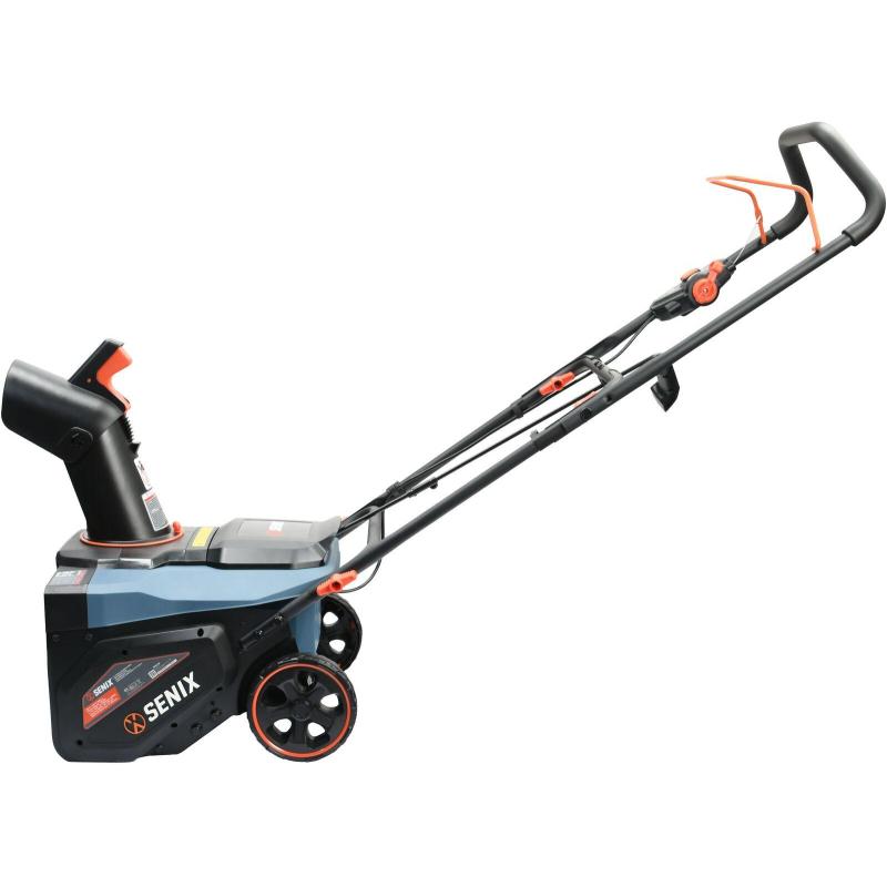 Снегоуборщик аккумуляторный X2 2x18В, ширина захвата 46 см, 2 акбх5.0Ач, ЗУ