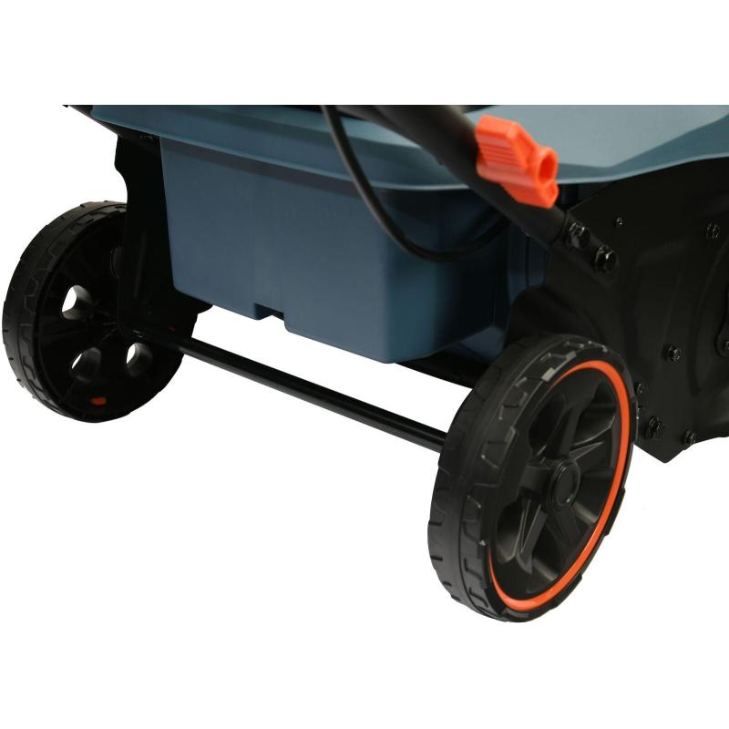 Снегоуборщик аккумуляторный X2 2x18В, ширина захвата 46 см, 2 акбх5.0Ач, ЗУ