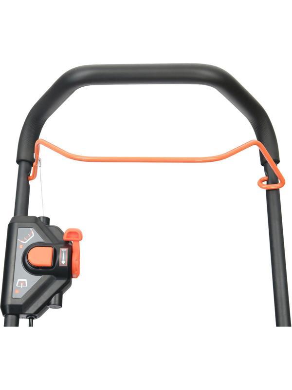 Снегоуборщик аккумуляторный X2 2x18В, ширина захвата 46 см, 2 акбх5.0Ач, ЗУ