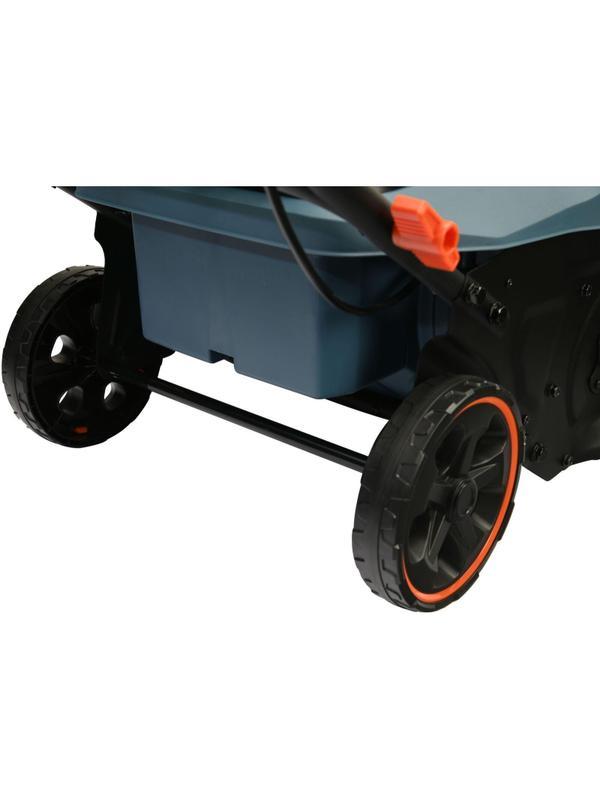 Снегоуборщик аккумуляторный X2 2x18В, ширина захвата 46 см, 2 акбх5.0Ач, ЗУ