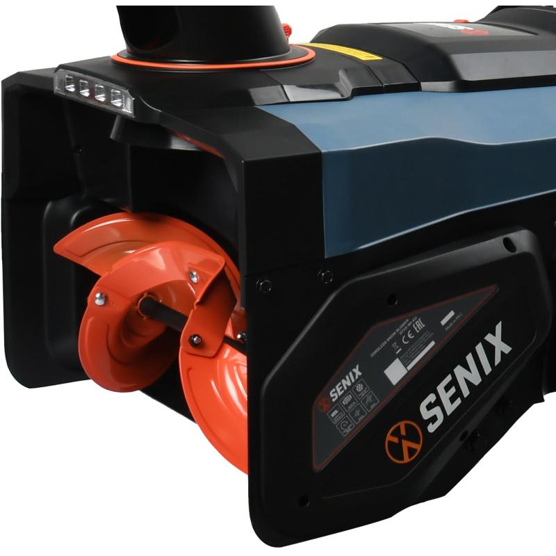 Снегоуборщик аккумуляторный X2 2x18В, ширина захвата 53 см, 2 акбх5.0Ач, ЗУ