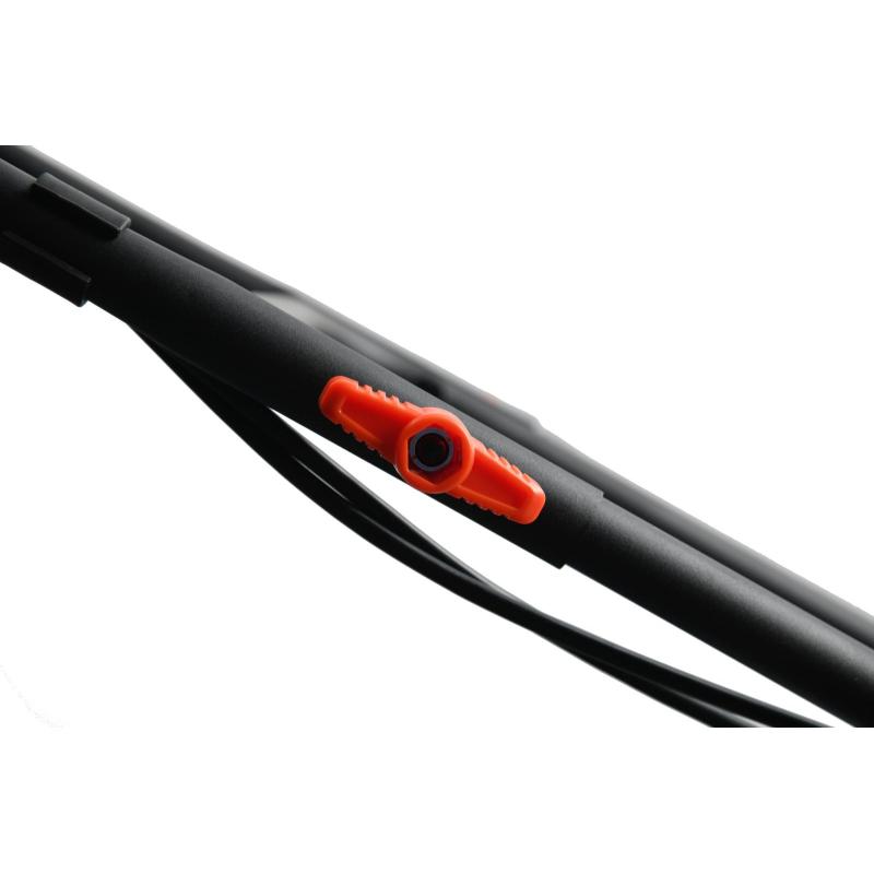 Снегоуборщик аккумуляторный X2 2x18В, ширина захвата 53 см, 2 акбх5.0Ач, ЗУ