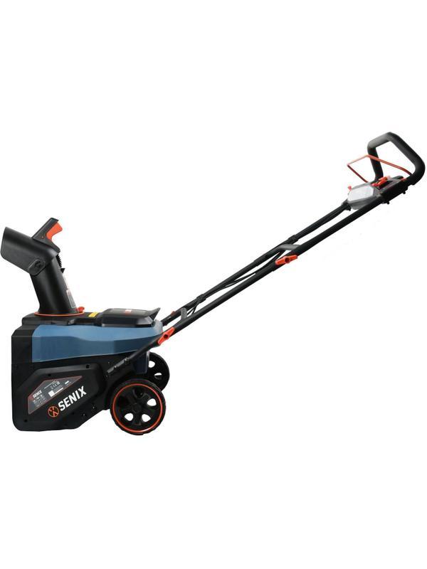 Снегоуборщик аккумуляторный X2 2x18В, ширина захвата 53 см, 2 акбх5.0Ач, ЗУ