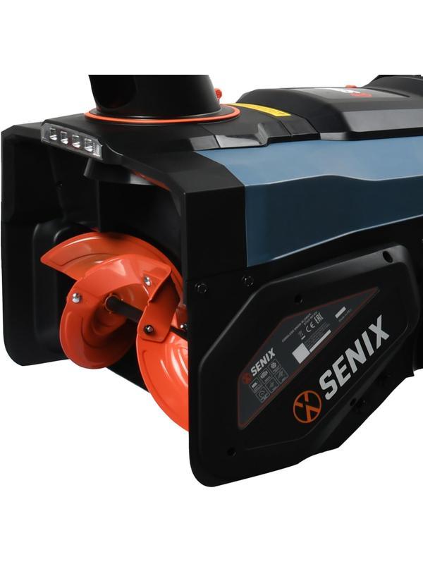 Снегоуборщик аккумуляторный X2 2x18В, ширина захвата 53 см, 2 акбх5.0Ач, ЗУ