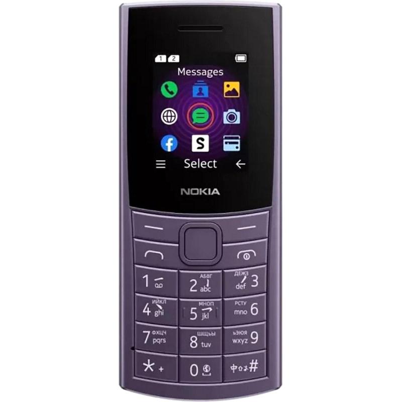 Мобильный телефон NOKIA 110 4G TA-1543 DS EAC PURPLE