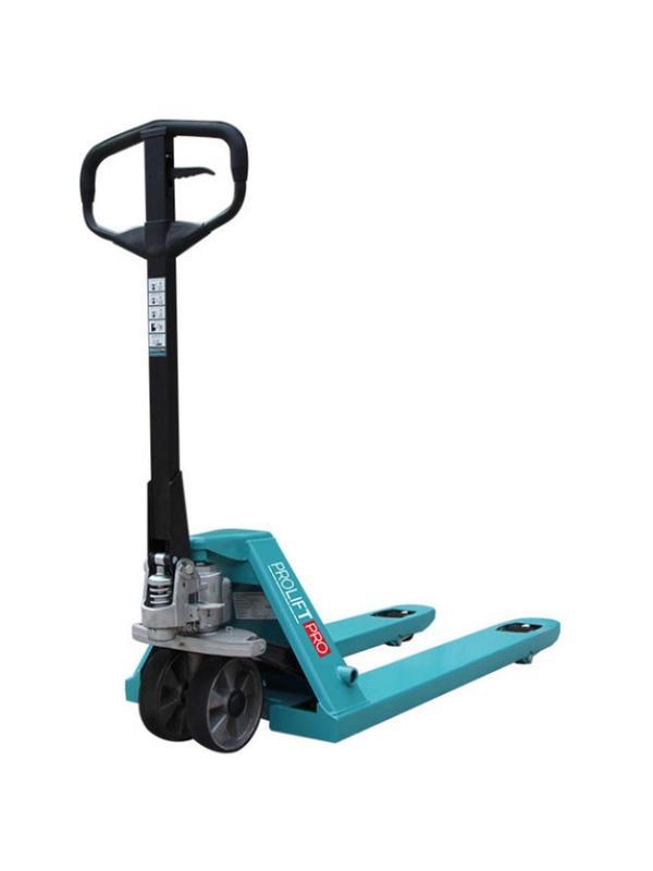 Тележка гидравлическая RT25-1150x550-P/P,PROLIFT PRO RT25,г/п 2500кг Бирюз