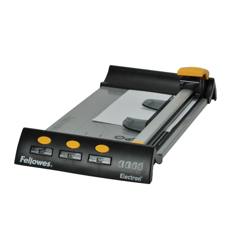 Резак для бумаги Fellowes Electron A4, 320мм, 10л, 4резки, роликовый