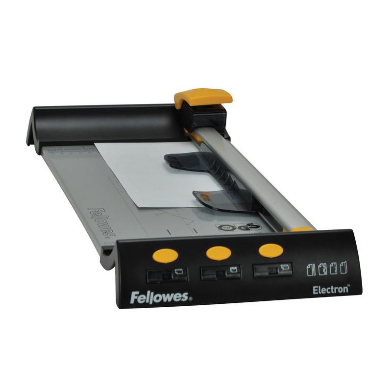 Резак для бумаги Fellowes Electron A4, 320мм, 10л, 4резки, роликовый