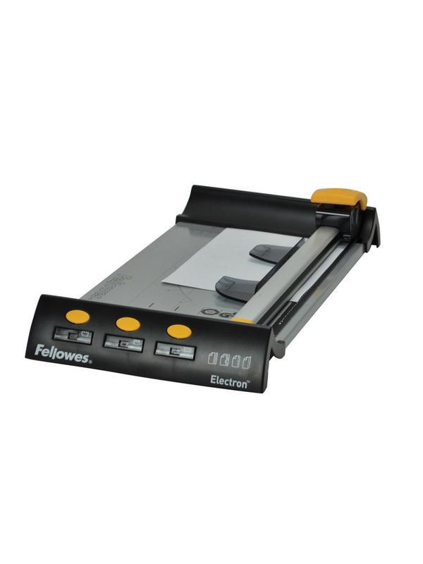 Резак для бумаги Fellowes Electron A4, 320мм, 10л, 4резки, роликовый