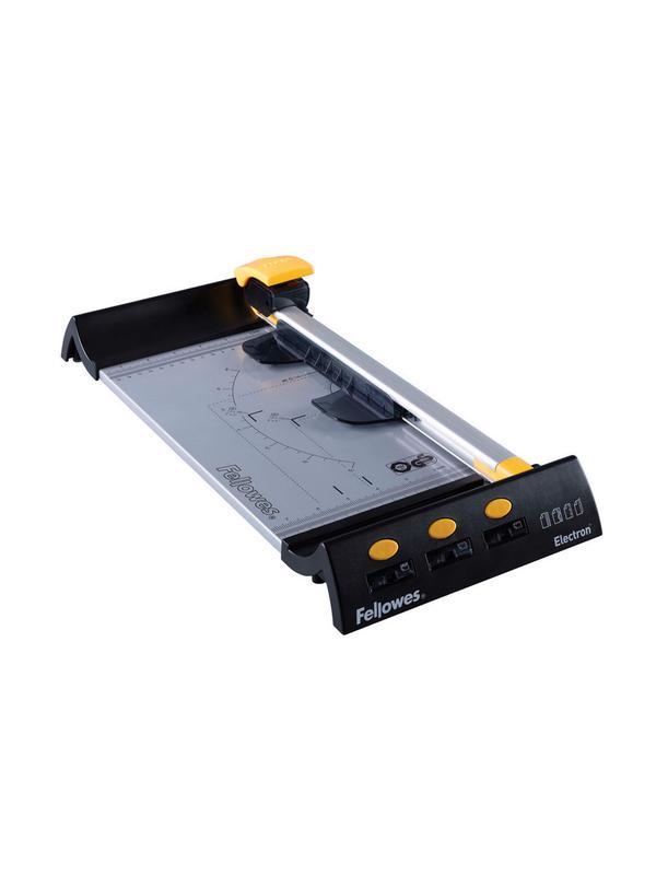 Резак для бумаги Fellowes Electron A4, 320мм, 10л, 4резки, роликовый