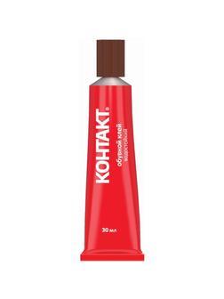 Клей специальный Обувной КОНТАКТ, водостойкий, 30 мл, арт.КК 144 - Б30 ОБ