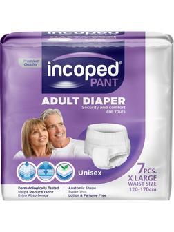 Трусы впитывающие для врослых, Extra Large(XL), Incoped 7шт/уп