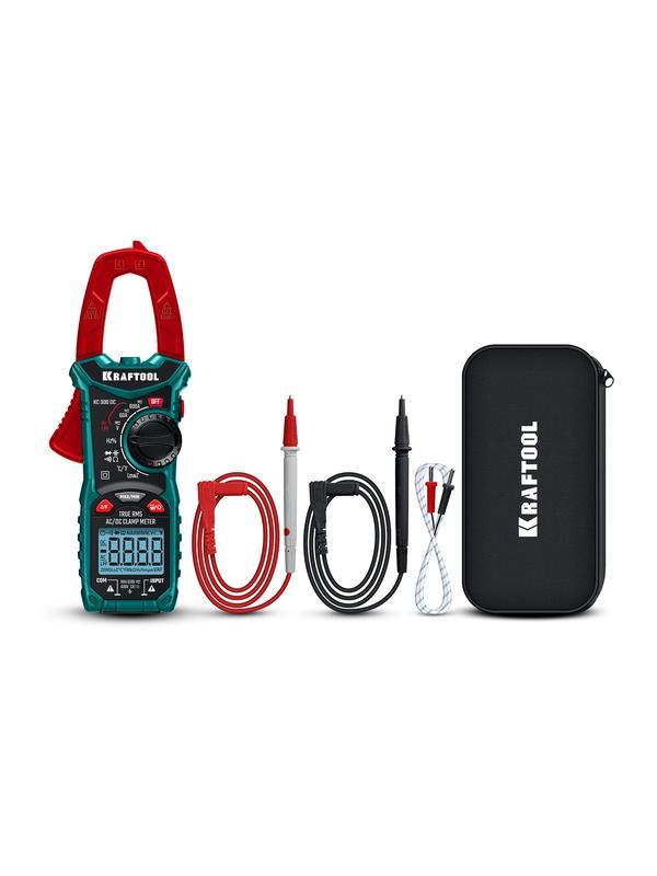 KRAFTOOL KC-300DC Цифровые токовые клещи (59830)