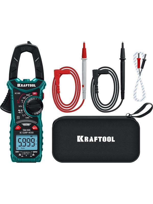 KRAFTOOL KC-300 Цифровые токовые клещи (59832)