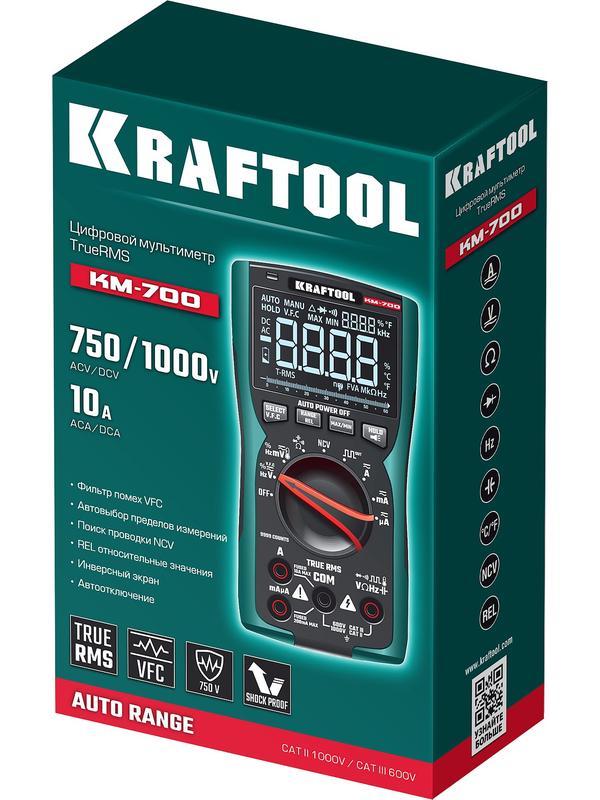 KRAFTOOL KM-700 цифровой мультиметр (59852)
