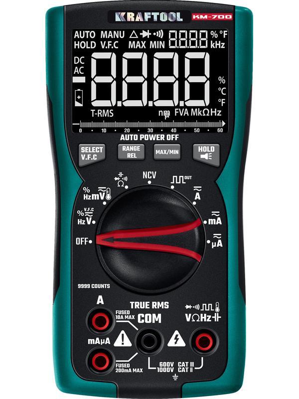 KRAFTOOL KM-700 цифровой мультиметр (59852)