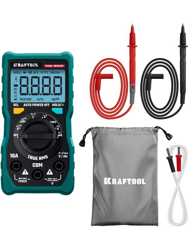KRAFTOOL KM-500 цифровой мультиметр (59856)