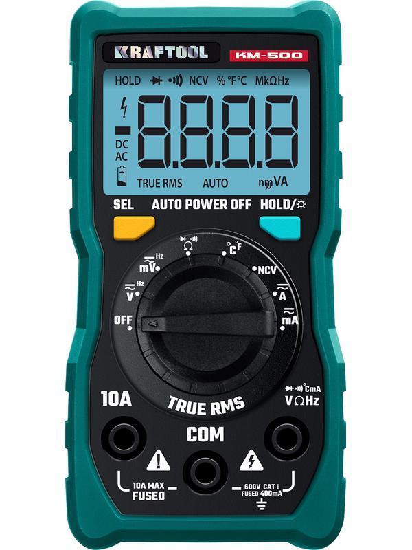 KRAFTOOL KM-500 цифровой мультиметр (59856)
