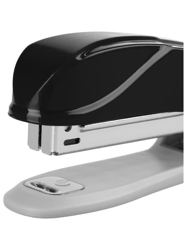 Степлер Attache Pulse (№10) до 15 листов, антистеплер, пластик, черный