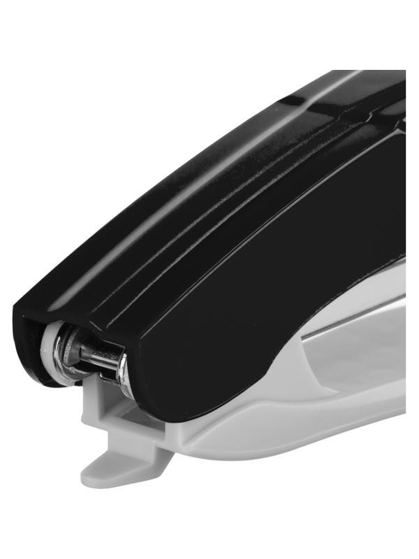 Степлер Attache Pulse (№10) до 15 листов, антистеплер, пластик, черный