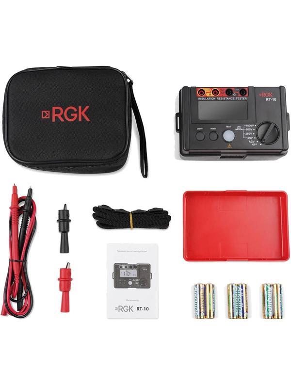 Мегаомметр цифровой RGK RT-10 755238