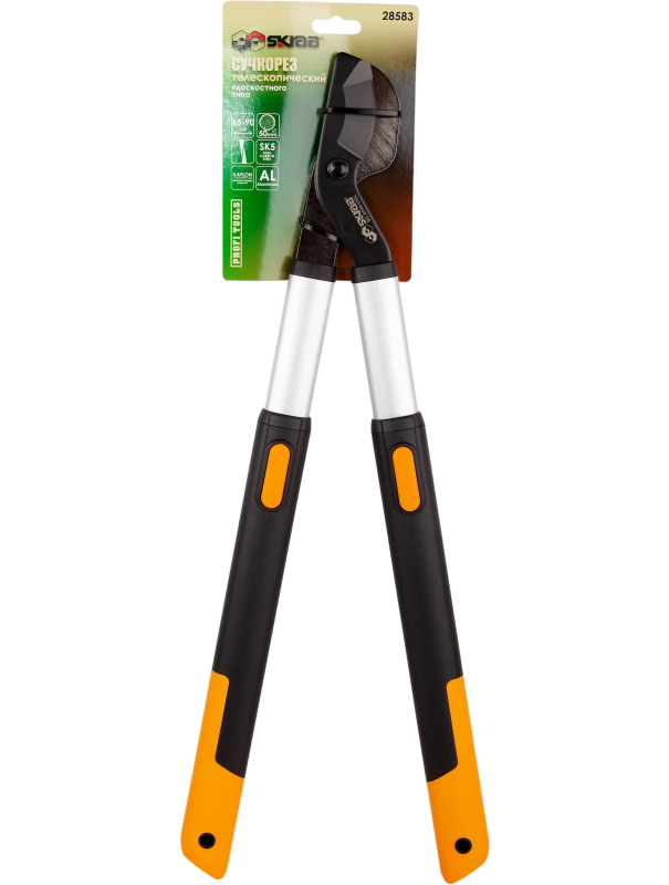 Сучкорез садовый Skrab 28583 ручной лезвие тефлоновое / 680/930 мм.