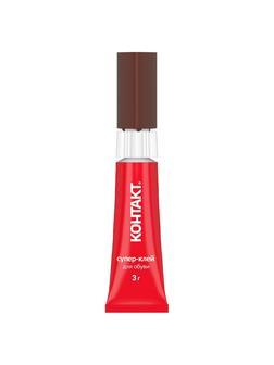 Клей специальный Супер-клей КОНТАКТ Для обуви, 3 г, арт. КМ 288 - 312 ОБ