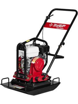 ЗУБР 20 кН, 86 кг, бензиновая виброплита, Профессионал (ЗВПБ-20 ГХ)