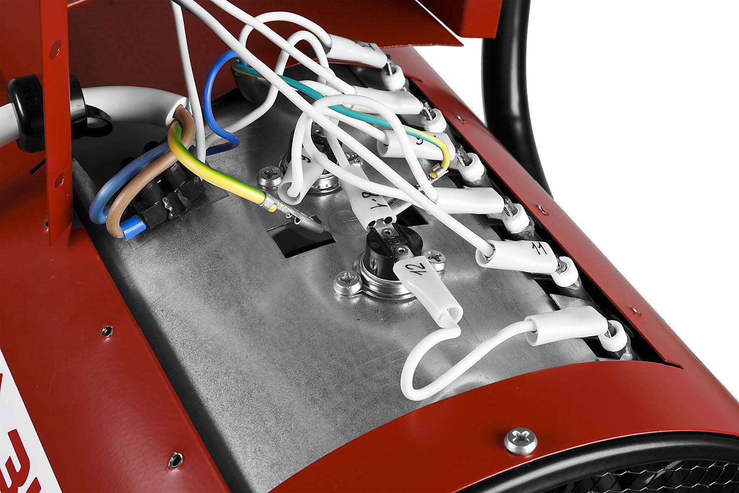 ЗУБР 2 кВт, электрическая тепловая пушка (ЗТП-М1-2000)