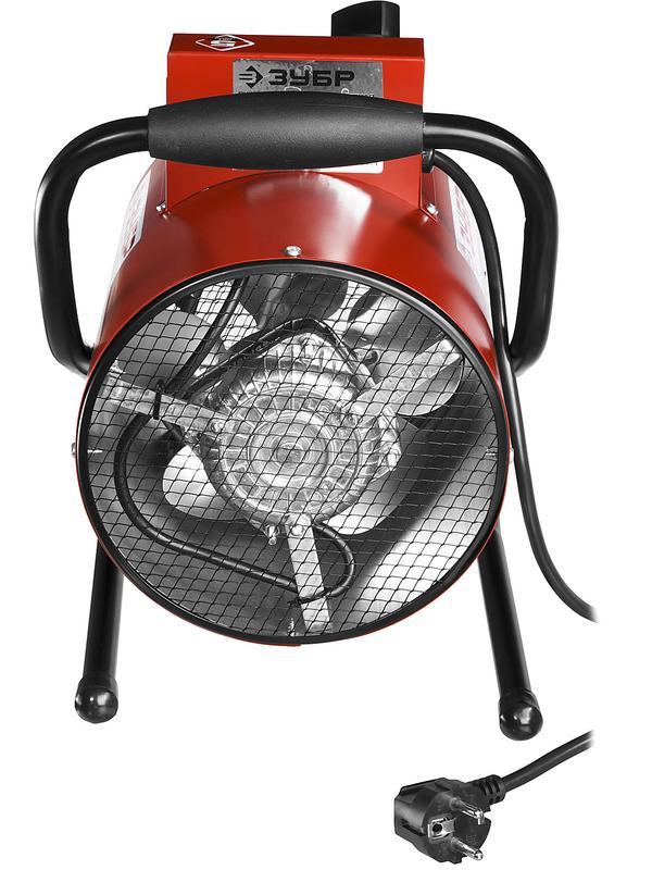 ЗУБР 2 кВт, электрическая тепловая пушка (ЗТП-М1-2000)