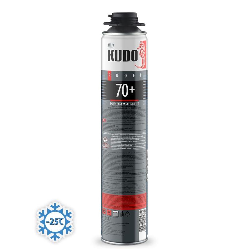 Пена монтажная проф Kudo Absolut Proff 70+ Arktica Nord, зим, 1000 мл 50317