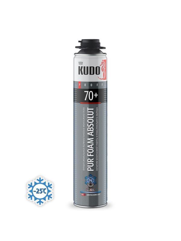 Пена монтажная проф Kudo Absolut Proff 70+ Arktica Nord, зим, 1000 мл 50317