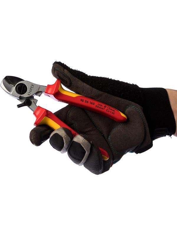 Кабелерез VDE, ? 15 мм (50 мм?), длина 165 мм, пружина 9526165