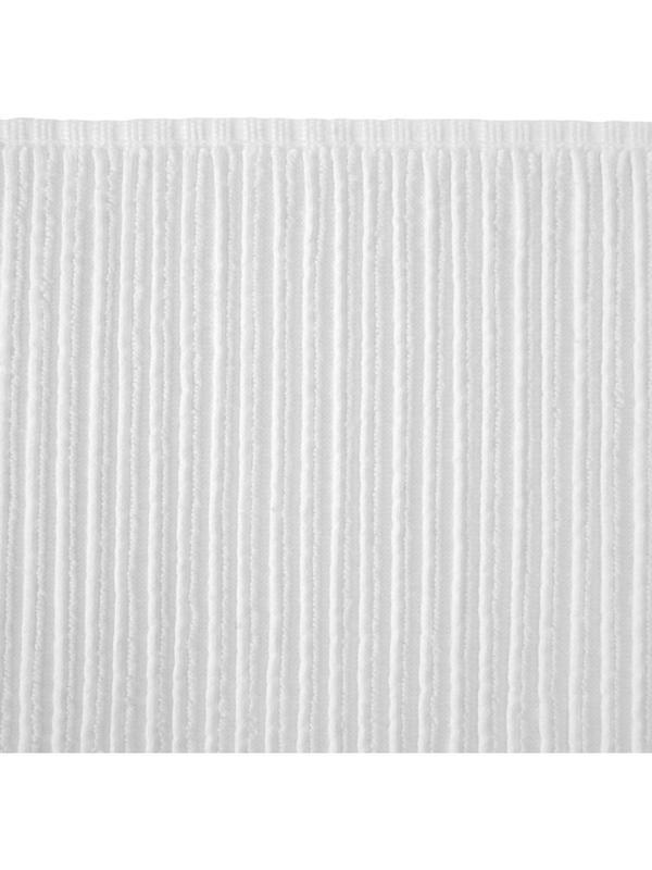 Коврик для ванной фактурный белого цвета из коллекции Essential, 50х80 см