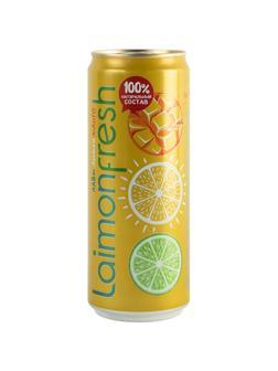Напиток Laimon Frеsh Манго среднегазированный б/а ж/б 0,33л