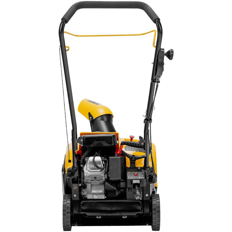 Снегоотбрасыватель Denzel SB 460 E  99cc, шнек SnowCrusher  (97649)