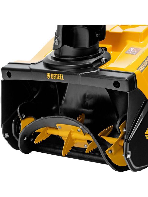 Снегоотбрасыватель Denzel SB 460 E  99cc, шнек SnowCrusher  (97649)