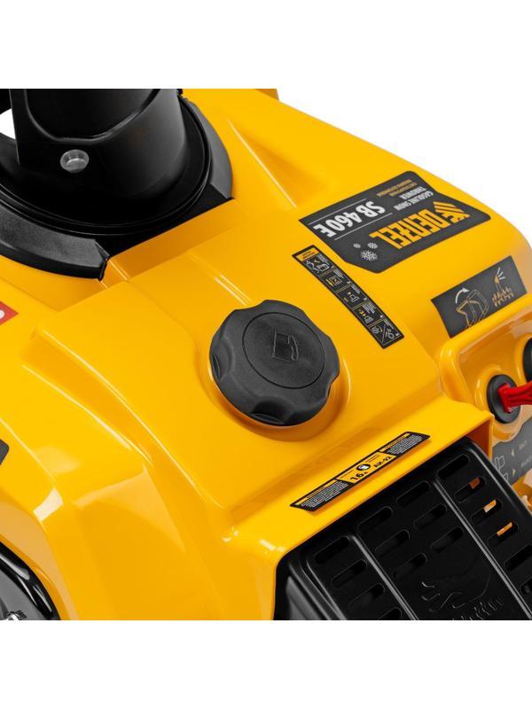Снегоотбрасыватель Denzel SB 460 E  99cc, шнек SnowCrusher  (97649)